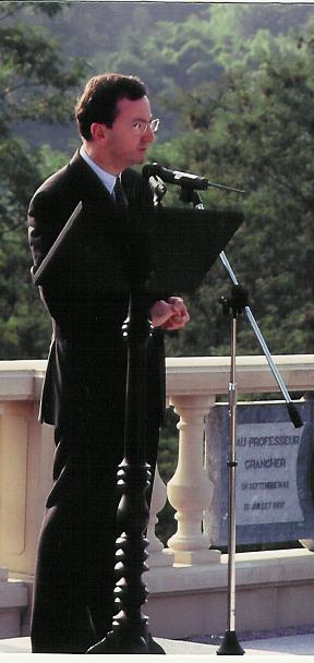 M. Vincent Bru, maire de Cambo les Bains