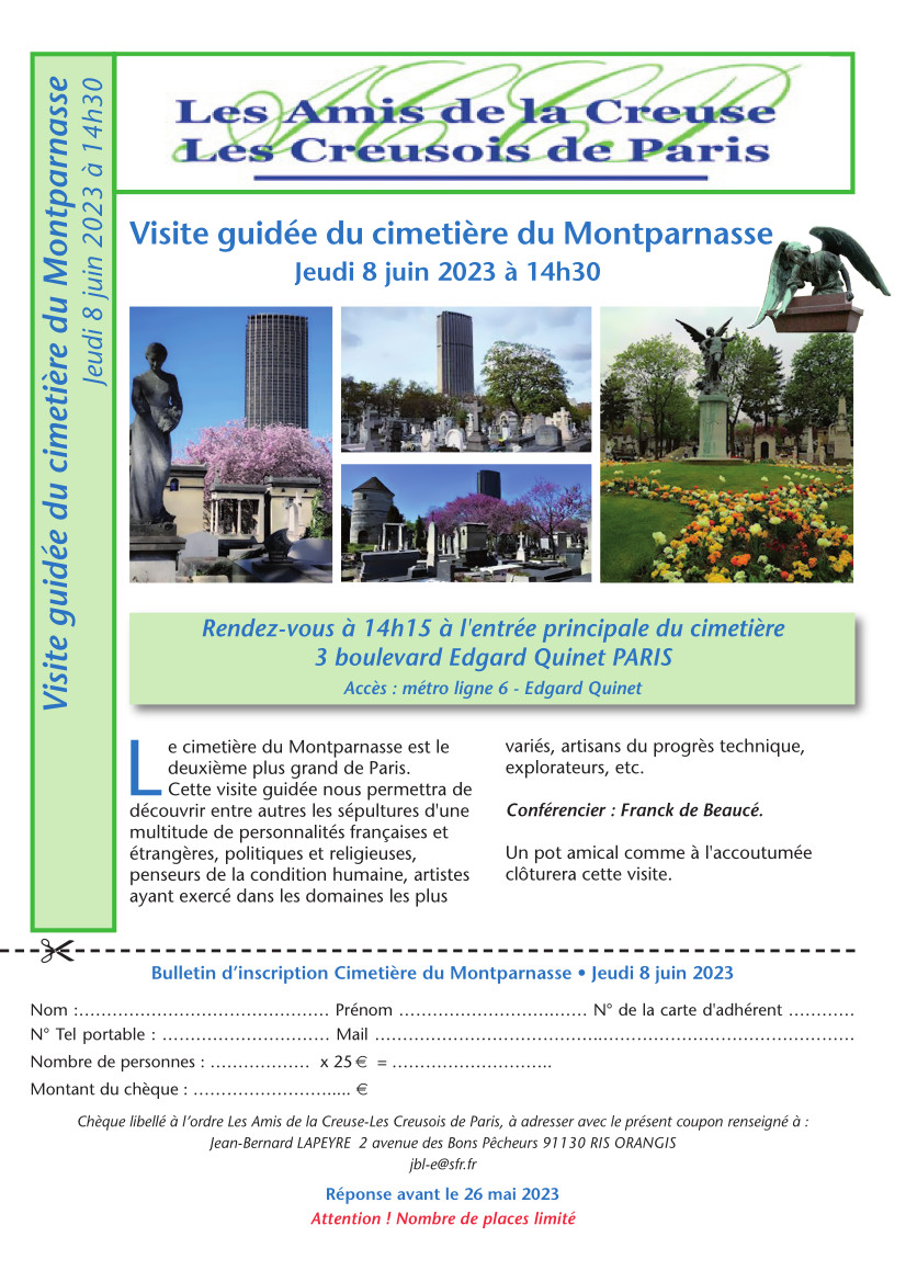 20230608 Visite guidee du cimetiere du Montparnasse