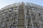 Le chantier de restauration de la coupole du Panthéon