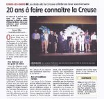 Anniversaire des 20 ans des Amis de la Creuse