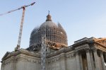 Le chantier de restauration de la coupole du Panthéon