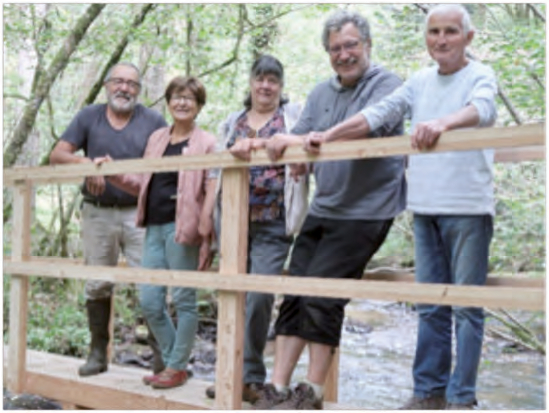 La photo souvenir pour ces téméraires et généreux bénévole